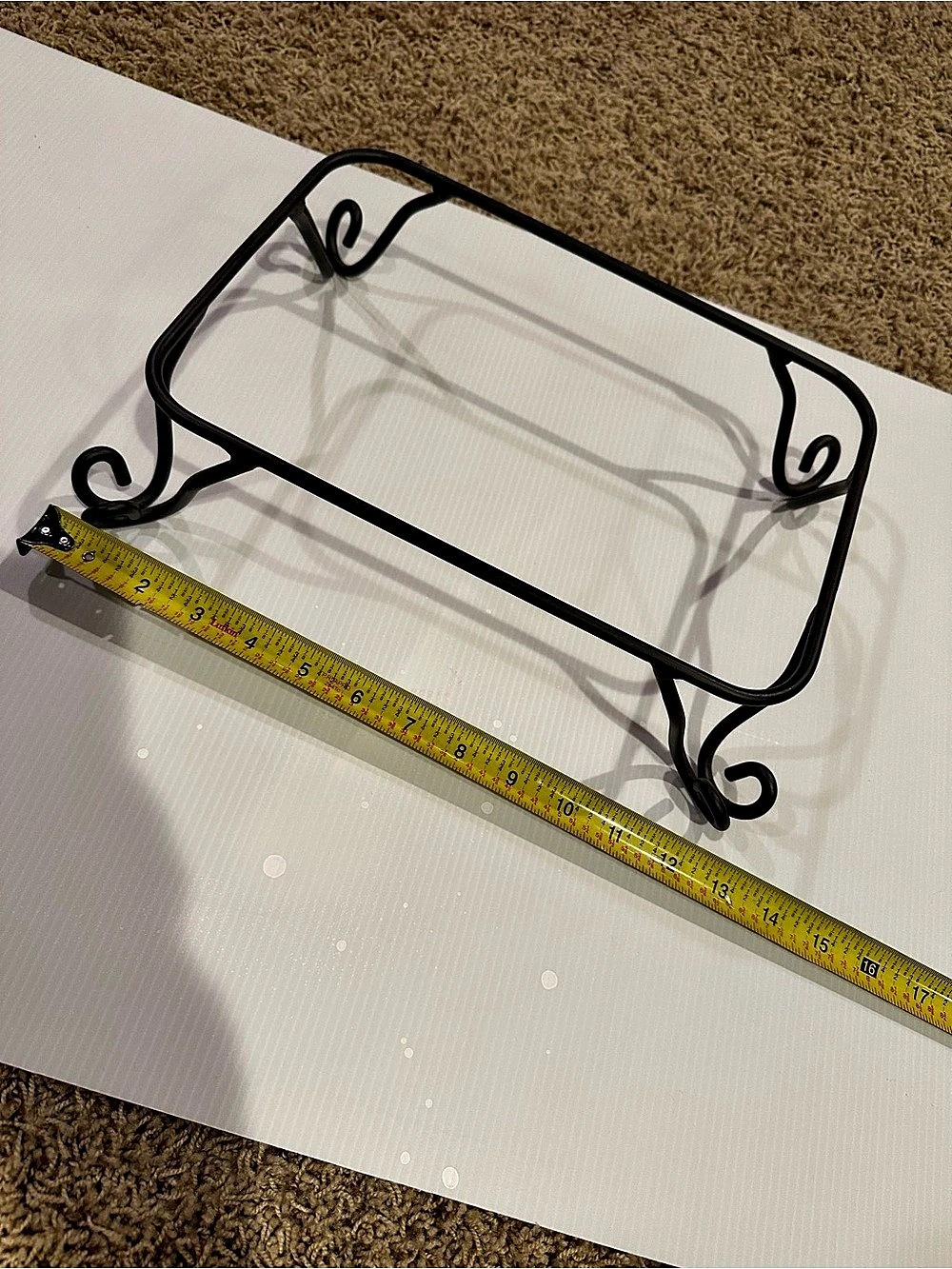 Longaberger large plate stand